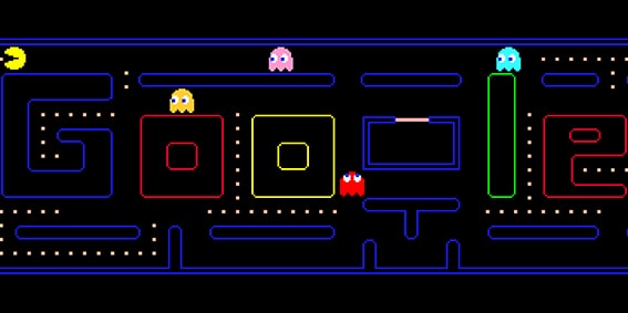 juegos google doodle mas adictivos pac-man