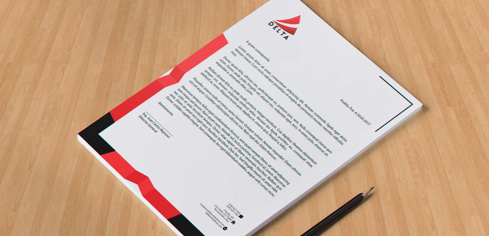 agencia publicidad diseño gráfico identidad corporativa delta contadores