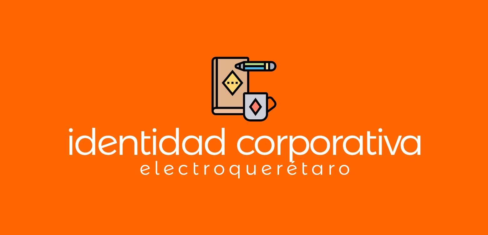 Diseño gráfico identidad corporativa imagotipo mascota tarjetas Electroquerétaro