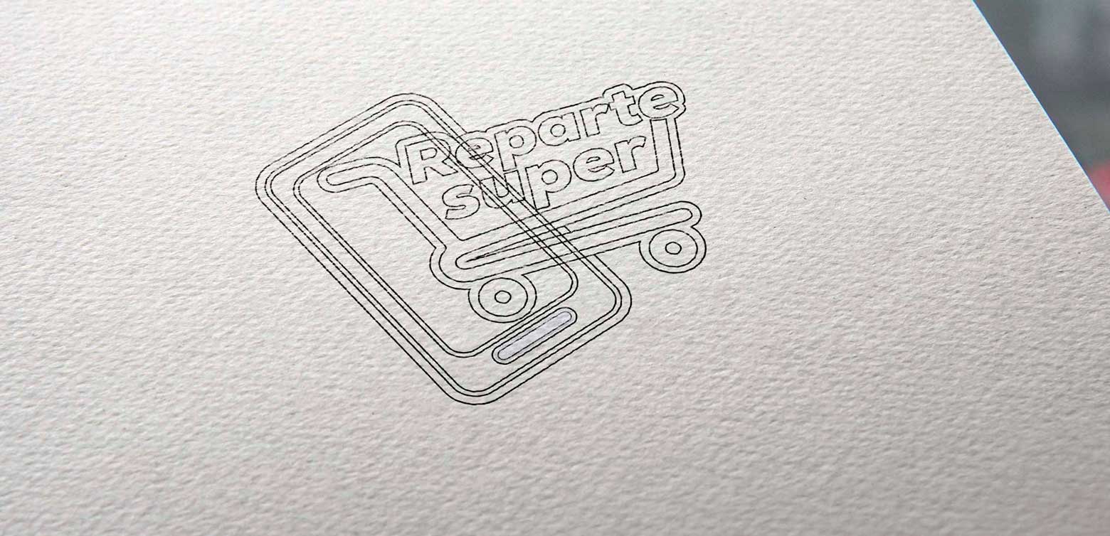 Agencia de publicidad diseño gráfico identidad corporativa logotipo imagotipo logos App Repartesuper