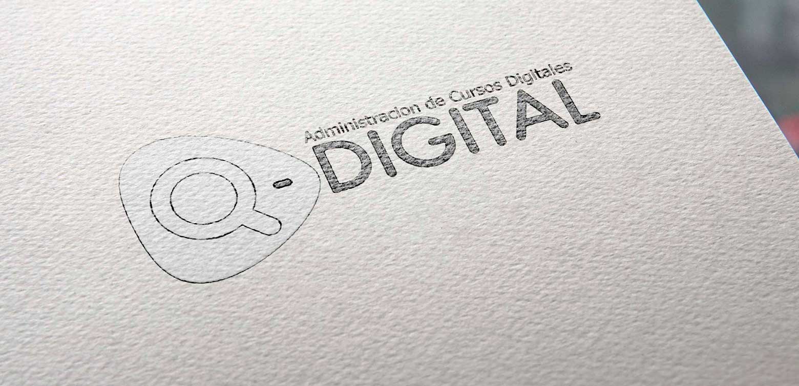 Agencia de publicidad diseño gráfico identidad corporativa logotipo imagotipo logos Q-Digital plataforma web